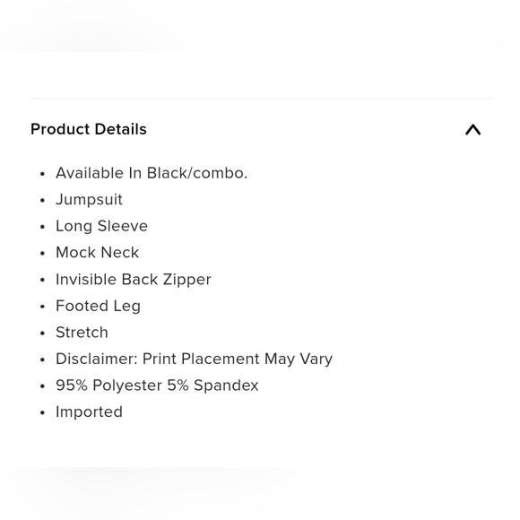 🟥XL Black & White Footie Jumpsuit - Picture 3 of 5